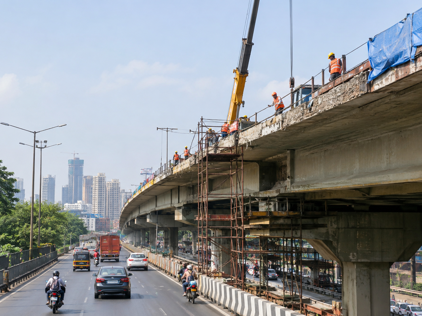 Mumbai Flyover Repair Cost Hiked by 52% to ₹48.03 Crore